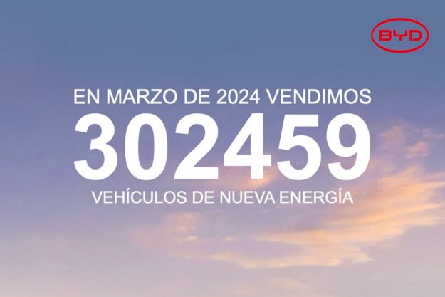 Ventas de BYD en Marzo de 2024